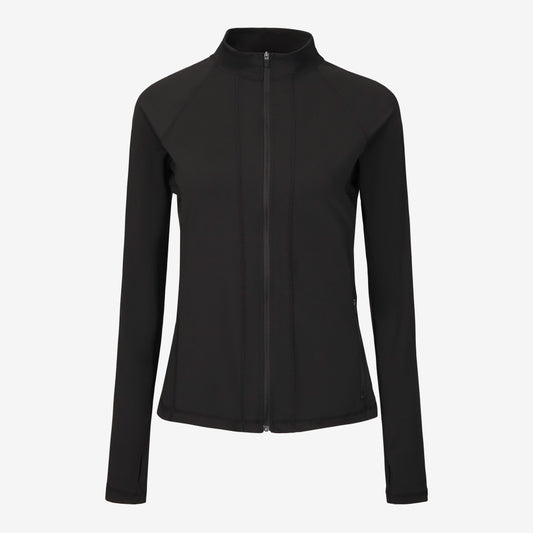 Active Full Zip- Black