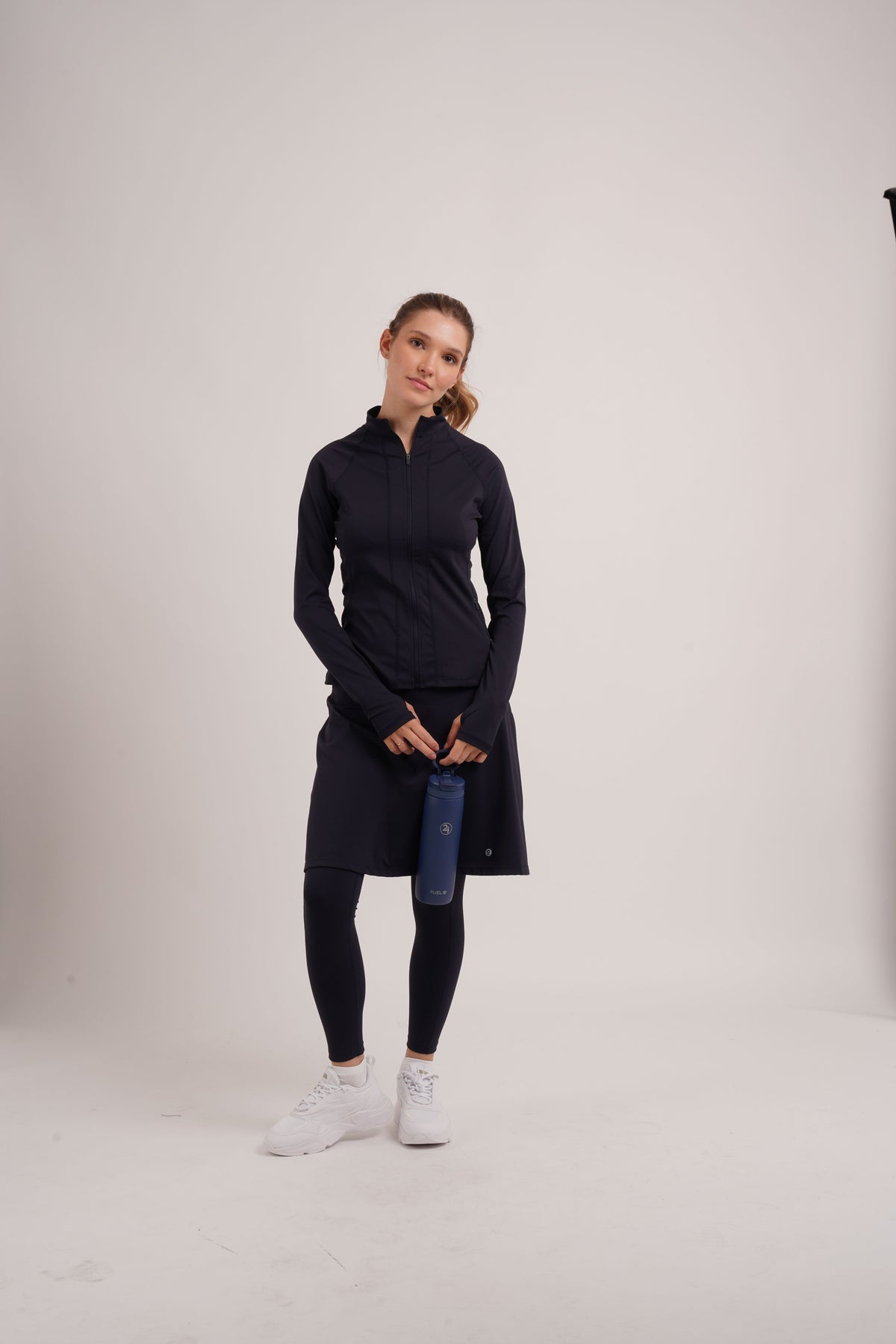 Active Full Zip Set - Navy