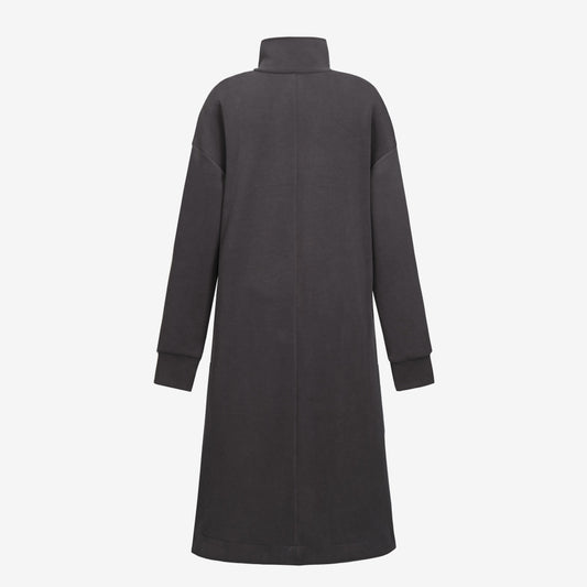 Scuba Dress - Charcoal Grey