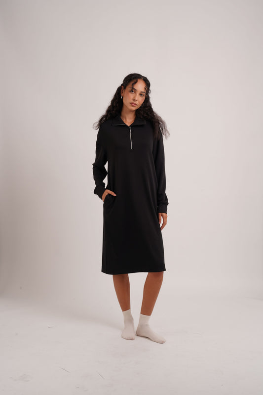 Soft Luxe Dress - Black