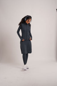 Active Full Zip Set - Dark Jade