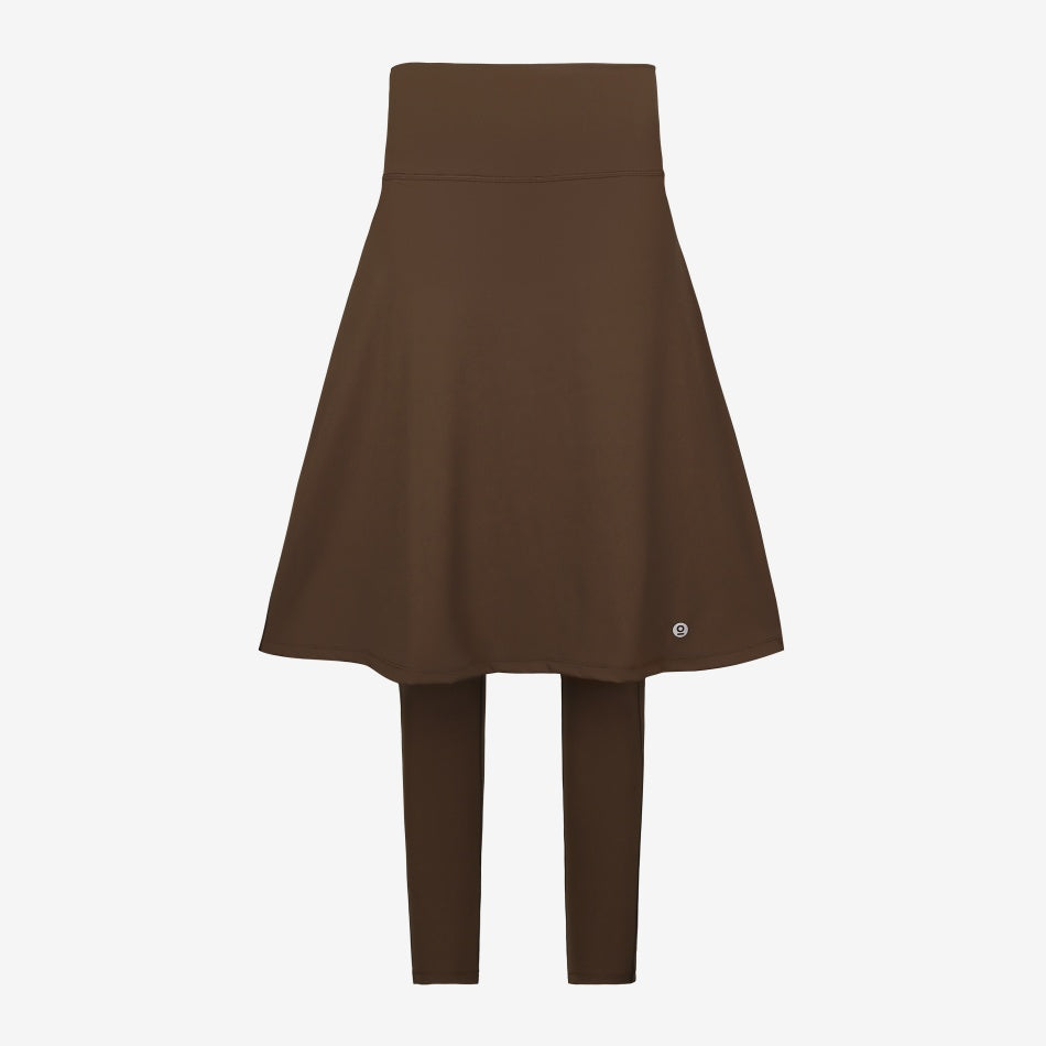 Skirt Leggings -  Espresso