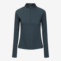 Zipper Top - Dark Jade