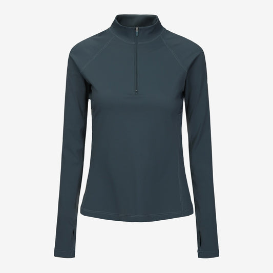 Zipper Top - Dark Jade