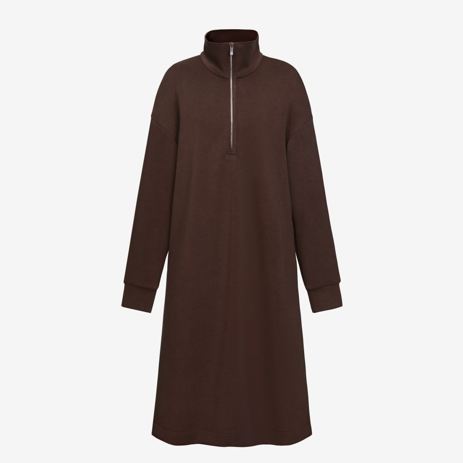 Scuba Dress - Espresso