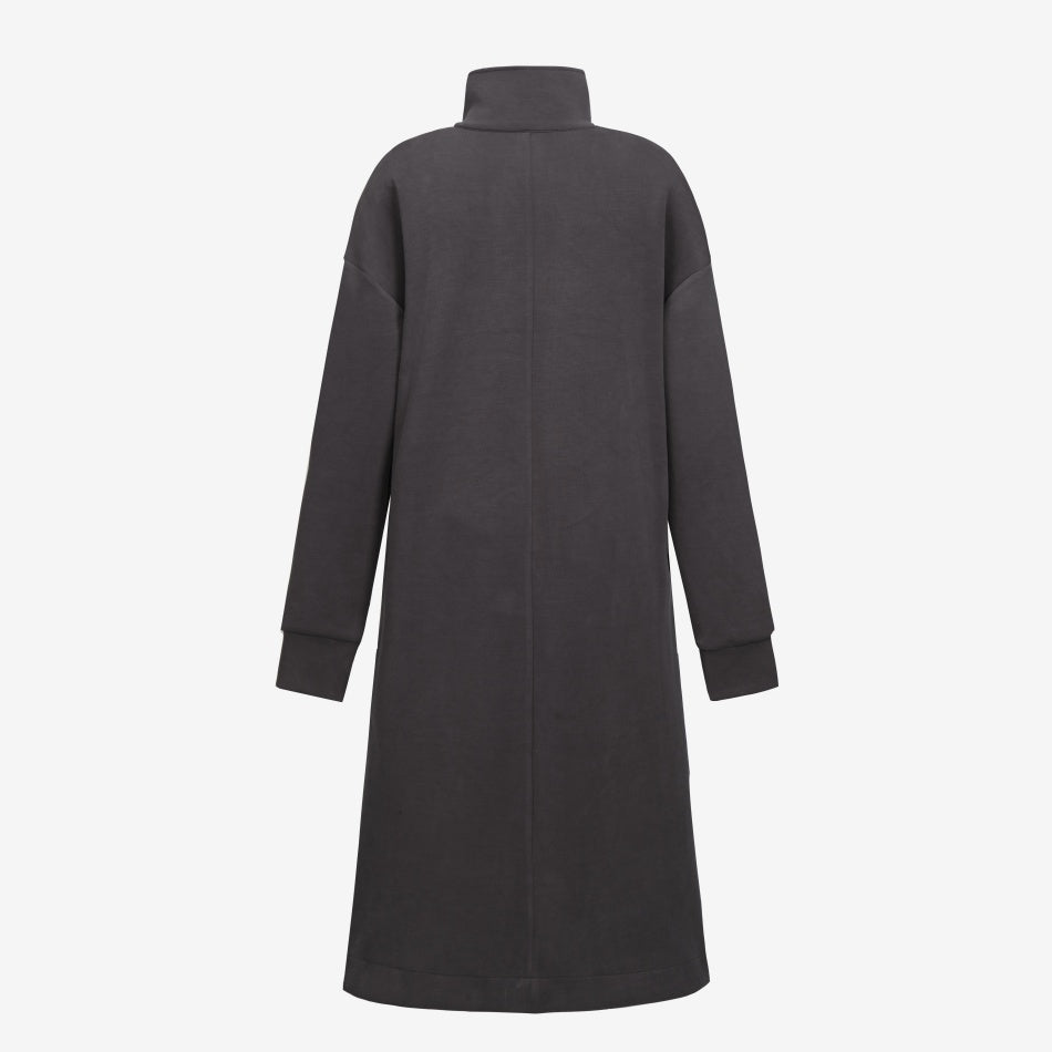 Scuba Dress -  Charcoal Grey