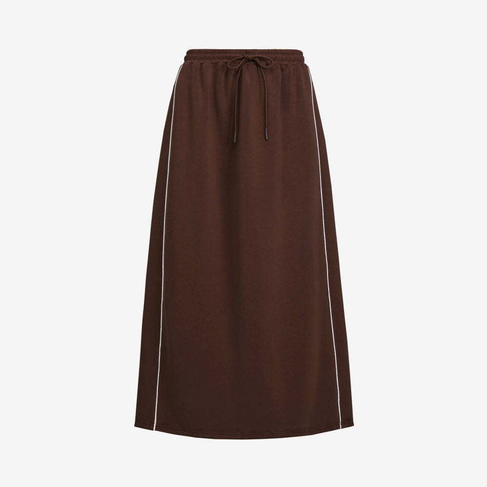 Scuba Skirt -  Espresso