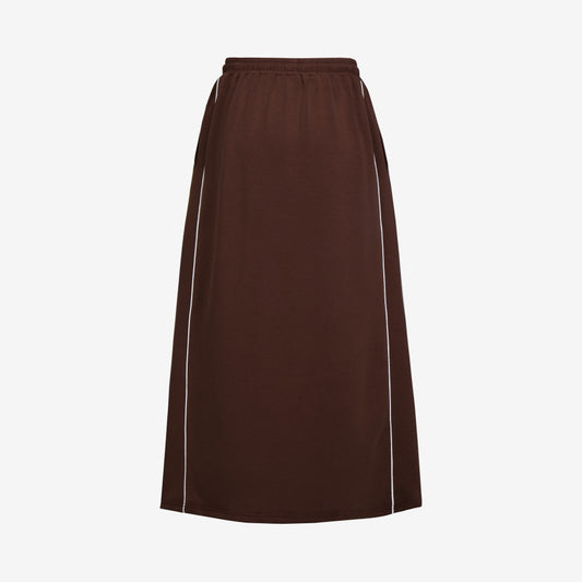 Scuba Skirt -  Espresso